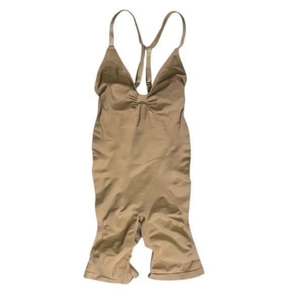 SKIMS NWOT Seamless Women's Tan Shapewear Bodysuit 2x/3x - Picture 1 of 7